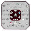 VK-015-SIZE6 - Assorted Brass Ring with Assorted  in Assorted
